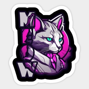 Cat meow Sticker